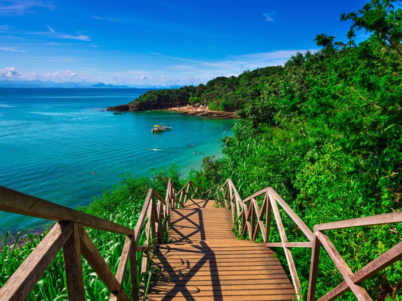 Azeda Beach in Buzios, Rio de Janeiro. Brazil