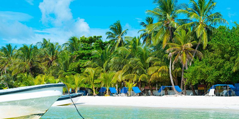 San Andres Island at the Caribbean, Colombia, South America